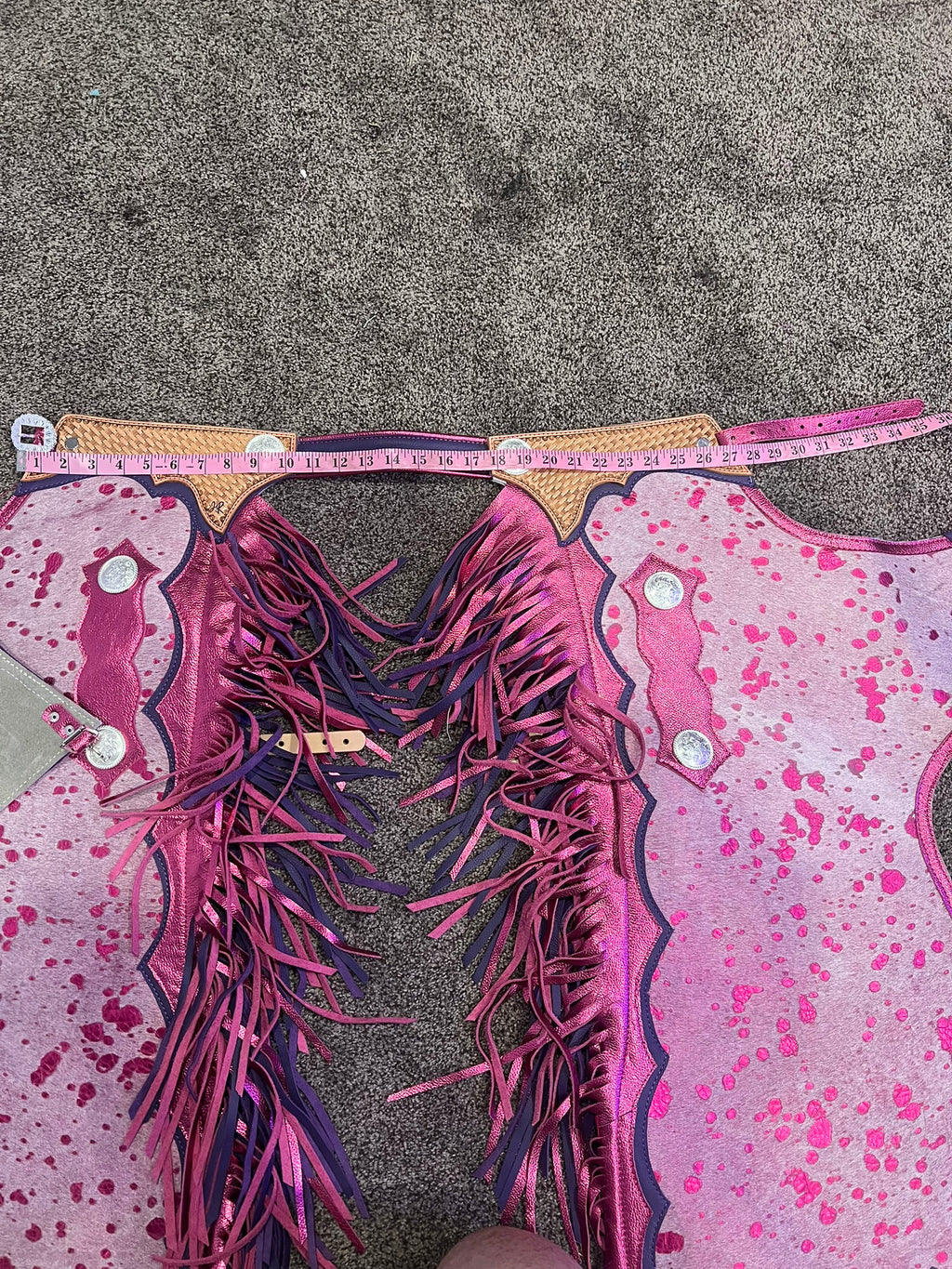 Queen Chaps pink and purple